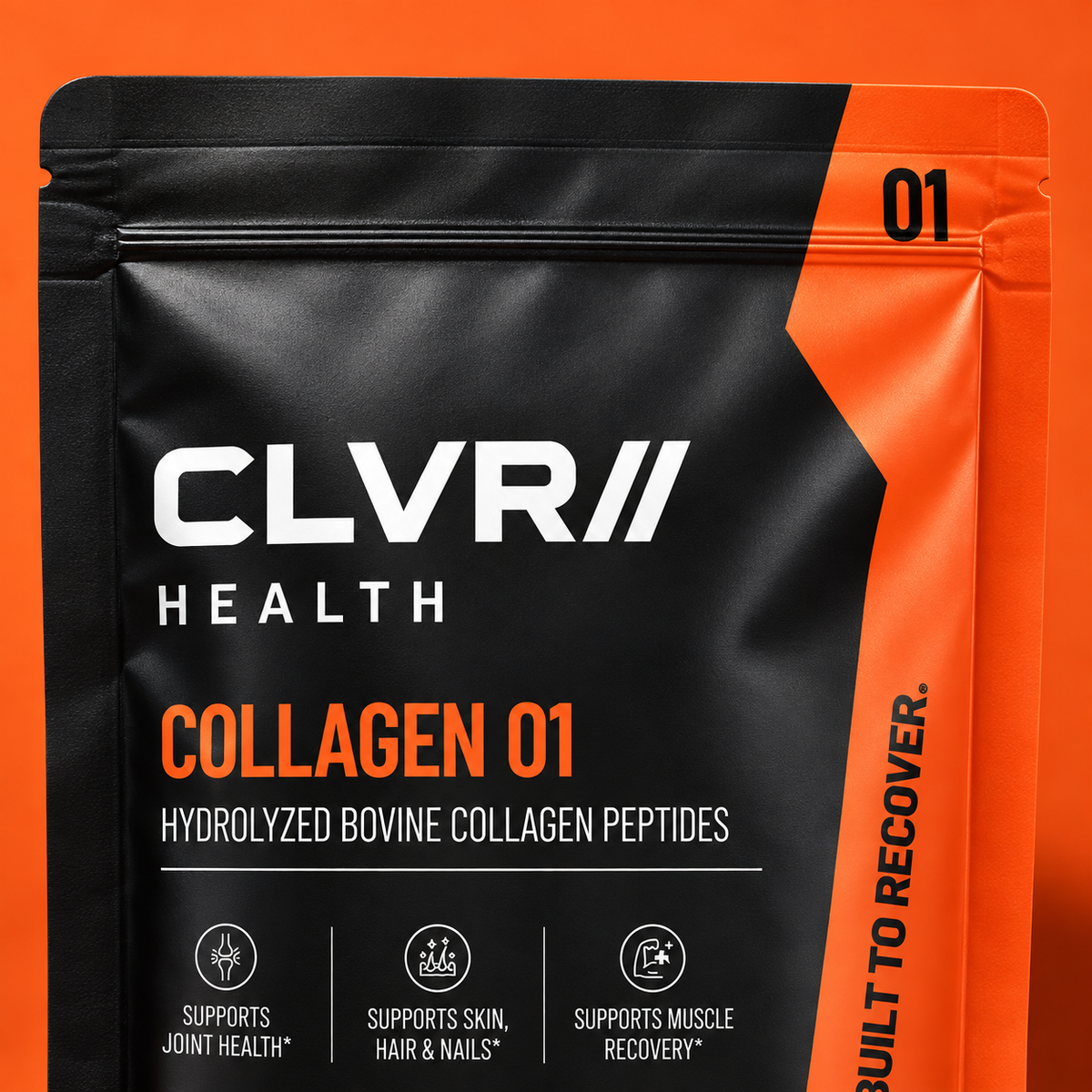 CLVR Health Collagen 01 — Unflavoured Bovine Collagen Peptides, 300g